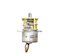 XUPBEHJO DC 5V 15BY Mini 15MM Gear Stepper Motor - 2-Phase 4-Wire Full Metal Stepping Motor