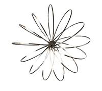 XUQEAYWD 2PCS Magics Flow Ring 13cm Metal 3d Flow Ring Spinner Rings Arm Toy, Geometric Magics Flows Rings, Educational Springs Toy, Hand Spinner, Sensory Interactive Toys