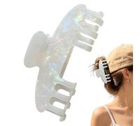 XUQEAYWD Claw Clip for Women | Strong Hold Anti Slip Fashionable Accessory | Large Trucker Hair Claw Clip for Hat,for Travel School Beach Hiking Girls Girlfriend Friends Mother