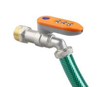 XUQEAYWD Combination Lock Garden Faucet,Outdoor Irrigation Valve Lock System with Code - Gardening Supplies, Water Valve Device for Home Yard Rental Dormitory Restaurant Farm