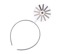 XUQEAYWD Creative Hair Clip - Black Volume Symbol Hair Band | Hair Accessories and Decorative Props as Accessories for Girls Women Men at Birthday Parties Photography and Live