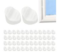 XUQEAYWD Door Plugs for Screw Holes, White Round Insert End Caps | Screw Hole Fastener Covers - for Door Window Cabinets Fences Tables Chairs Furniture