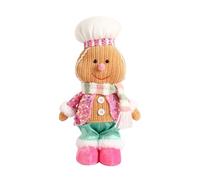 XUQEAYWD Gingerbread Man Plush Toys | Christmas Gingerbread Man Plush | Cuddly Soft Doll Holiday Seasonal Decor for Kids Girls Boys Children Teens Toddler Friends