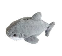 XUQEAYWD Plush Pencil Pouch - Plush Shark Pencil Case | Zippered School Stationery Storage Cute Student Organizer for Markers Erasers Ballpoints Keychains Crayons Rulers