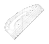 XUQEAYWD Sewing Template Ruler, Sewing Pattern Creator, Clothing Ruler, Fashion Design Measuring Tool | Ruler for Fashion Design, Drawing Tool for Designers, Tailors, Beginners and Art Students