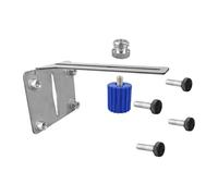 XUQEAYWD Wall TV Stand - Wall Mount Level Holder - Wall-Mounted Stand with 15mm and 6mm Interfaces Stainless Steel Thickened Holder for Apartment Outdoor Garage Garden Home Bathroom Industrial Kitchen