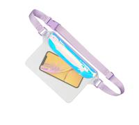 XUQEAYWD Waterproof Bum Bag, Sporty and Practical Belt Bag, Clear Passport Wallet with Adjustable Strap for Kayak, Water Sports, Snorkelling, Swimming