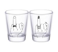 XUQEAYWD Wedding Wine Glasses for Bride and Groom - Ring Finger Design Liquor Glasses for Newlywed Couple,Whiskey Drinkware Collectible for Christmas Bridal Shower Barbeque Party Restaurant