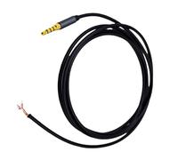 XuQiZZpp 100/200/300cm 3.5mm Male Plug To Bare Wire Cable Head-mounted Earphone Wire For Headphones Repairment Headset Repair