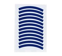 XuQiZZpp 12Pcs Reflective Tire Sticker Kid Balances Bike Sticker Wheel Decoration Children Balances Warning Stickers Reflective Balance Decals