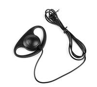 XuQiZZpp 3.5mm D-Shape Only Earpiece Headset For Two Way Radios Radio
