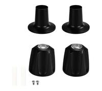 XuQiZZpp 4Pcs Shower Handle Replacement Parts Construction Easy Installation Shower Handle Set