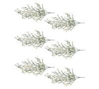 XuQiZZpp 6Pcs Artificial Morning Glory Flower Hanging Plant for Garden Outside and Inside Hanging Plant Flower Drooping Plant