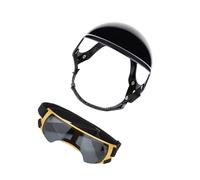 XuQiZZpp Adjustable Dog Protective and Goggles Set For Active Pet Outdoor Activity Sunproof Sun Glasses for Small Breeds