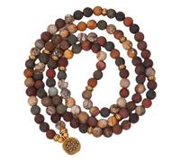 XuQiZZpp Adjustable Length Bracelet Buddhist Beads Handchain Stylish Meditation Wristchain Multilayer Wristband Jewelry