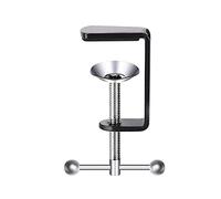 XuQiZZpp Aluminum Alloy Replacement C-Clamp Desk Light Clamp Mount Holder Cantilever Bracket For Desktop Table Lamp C Shape Table Mount Clamp For Microphone