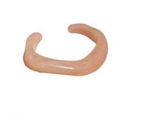XuQiZZpp Artistic Handmade Resin Open Bangle Lightweight Dopamine Cuff Bracelet Fashion Jewelry Adjustable Wristchain