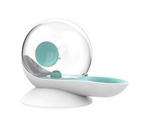 XuQiZZpp Automatic Drinking Fountain for Dog Small Puppy Snail Bubble Indoor Convenient for Checking Water