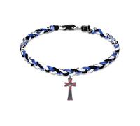 XuQiZZpp Baseball Inspire Rope Crosses Necklace Easy Maintenance Resistant To Wear Tear Suitable For Busy Lifestyles