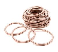 XuQiZZpp Beaded Gold-covered Spring Bracelet-a Set Simple and Inspiring Simple Bracelets 10 Pieces for Women