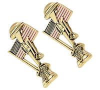 XuQiZZpp Classical Armed Commemorative Badge Elegant Metal Design Men's Armed Accessories Ideal For Gifts And Collections