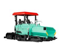 XuQiZZpp Construction Vehicle Paver Toy Model Child Safe Rounded Edges STEM Model Road Paving Machine for Roleplay Game Boys