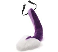 XuQiZZpp Costume Props Anime Tail Cosplay Wolf Tail Soft Long Kitten Animal Costume for Halloween Fancy Party