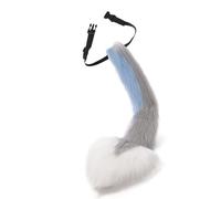 XuQiZZpp Costume Props Anime Tail Cosplay Wolf Tail Soft Long Kitten Animal Costume for Halloween Fancy Party
