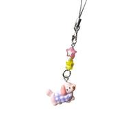 XuQiZZpp Dachshund Phone Strap Charm Designs With Sturdy Resin Ideal for Daily Commute School Life and Casual Gatherings