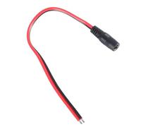 XuQiZZpp DC7909 Power Pigtails Cable 8mm Male/Female Plug To Bare Wire Open End Repair Cable 14AWG Barrels Power Wire Supply Solar Panel