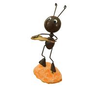 XuQiZZpp Decorative Iron Ants Statue Sculpture Easy Install Patios Decors Accent Suitable For Fern And Yard Ornamentation