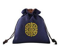 XuQiZZpp Divinations Cotton Cloth Card Dices Bag Pendulums Tablecloth Board Game Jewelry Storage Drawstring Tarot Bag Small Cotton