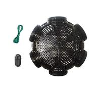 XuQiZZpp Eel Fishing Traps Fishing Baits Shrimp Crawfishes Catcher Lobsters Meshes with Baits Ball, Pull Cord Eel Cage
