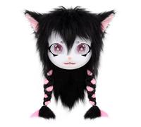 XuQiZZpp Eye Catching Cats Character Carnivals Masquerade For Adults Halloween Cosplay Theater And Holiday Even