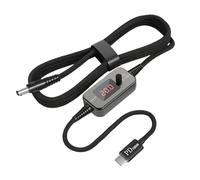 XuQiZZpp Fast Charging DC5525 Power Cord 5V To 20V Adjustable Voltages For Laptops Printers Routers And USB C Devices Usb C Charging Cable