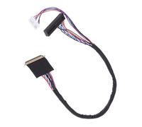 XuQiZZpp Fast Speed 40Pin 2Channel 6Bit Connectors Cable For Various LED LCD LVDS Screens For Projects Two Channel Display Cable