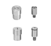 XuQiZZpp Fasteners Snapped Dies Press Moulds Rivet Button Installation Molds for Hand Press Machine Leathercraft Easy to Use