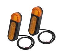 XuQiZZpp Handlebars LED Turn Signals Light LED Left/Right Turning Signals Light Reflective Strap Decoration Night Reflectors Reflective Strap Decoration Night Reflectors