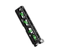 XuQiZZpp High Accuracy Magnetic Spirit Levels 2.5inch/6inch/9inch Aluminum Alloy Construction Tool 4 Vials Double Scale V Grooved