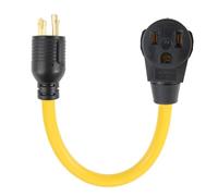 XuQiZZpp L14-30P To 6-50R Generator Welder Cord 4 Prong To 3 Prong Generator 125/250V Heavy Duty Welder Adapter Flexible Welding Adapter Line
