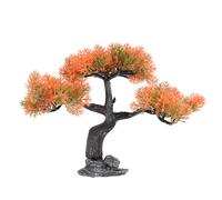 XuQiZZpp Life Like Welcoming Pine Aquariums Decors Fishtanks Landscaping Artificial Pine Bonsais For Home Office Use Decoration Artificial Pine Aquariums Decors