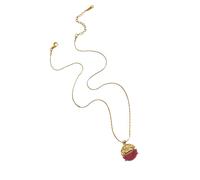XuQiZZpp Minimalist Round Pendant Layering Necklace Adjustable Chain French Styles Jewelry For Women Lightweight And Comfortable