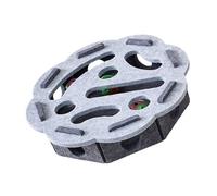 XuQiZZpp Multiple Cats Enrichment Puzzle Toy With Compartments Felt Construction Teaser Activity Mental Play Box