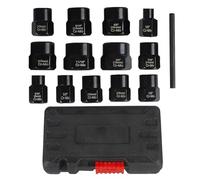 XuQiZZpp Multiple Sized 14Pcs/Set Nut Remover Socket Wrench Suitable for Mechanics and DIYer Enthusiasts Home & Auto Maintenance Steel Socket