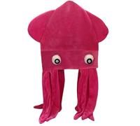 XuQiZZpp Multipurpose Squid Hat For Adult And Funny Headcover Hat With Soft Fabric Cuttlefish Hats Costume Accessories