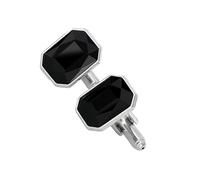 XuQiZZpp Pair of Traditional Versatile Cufflinks with oxidation Construction Suitable for Business and Casual Occasions