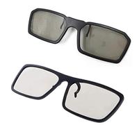 XuQiZZpp Passive Circular Polarized Glasses Movie Glasses with Polarized Lenses Visual Effect for Adults