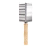 XuQiZZpp Pet Grooming Brush Sided Comb Dog Hair Grooming Brush For Dog Removes Undercoat Dirt Knotted Hair Indestructible For Boredom Small Dogs Puppy Large Dogs Tough Squeaky Balls