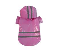 XuQiZZpp Pet Rain Rainwear Body Cover with Hat and Reflective Stripes for Puppy Dog Rain-Proof Mud-Proof Raincoats Pet Raincoats for Small Dogs