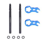 XuQiZZpp Quick Install Bikes Extender For Deeply Rims Alloy Inflation Adapter Professional Cycling Valving Extension Adapter Cycling Valves Accessory